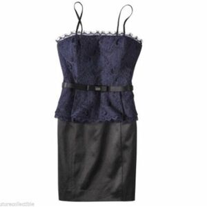 Kate young by target blue and black dress
